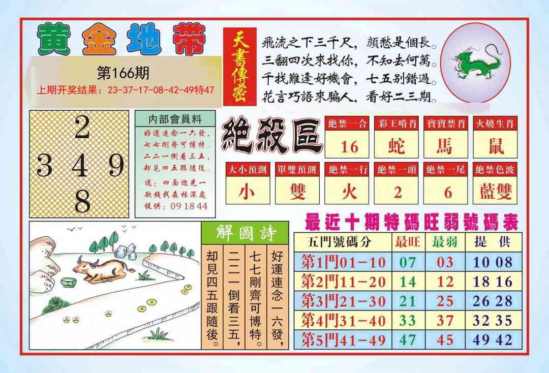 166期黄金地带[图]