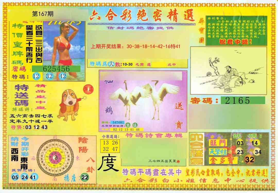 167期绝密精选A[图]