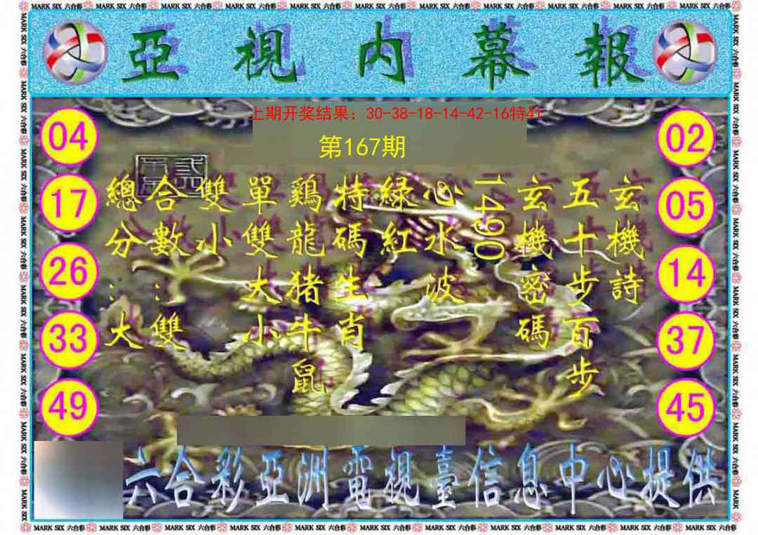 167期亚视内幕报[图]