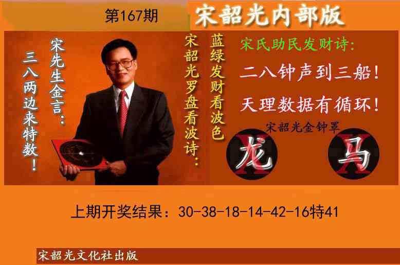 167期宋韶光内部版(另版)[图]