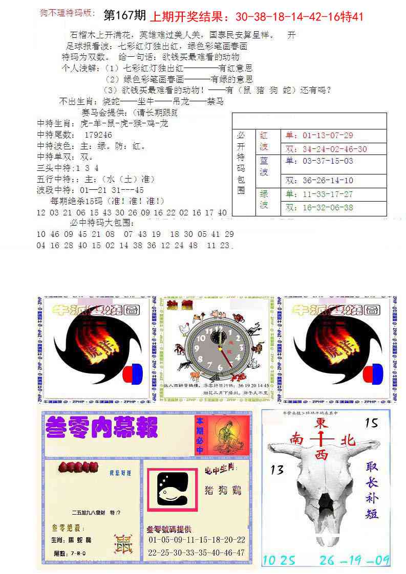 167期五鬼正宗会员综合资料B[图]