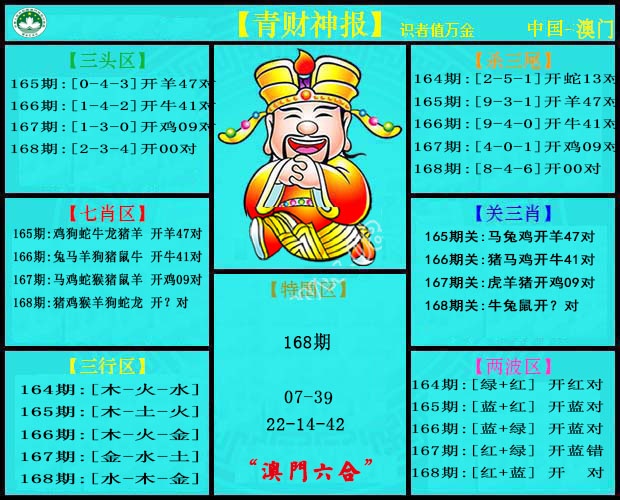 168期青财神[图]
