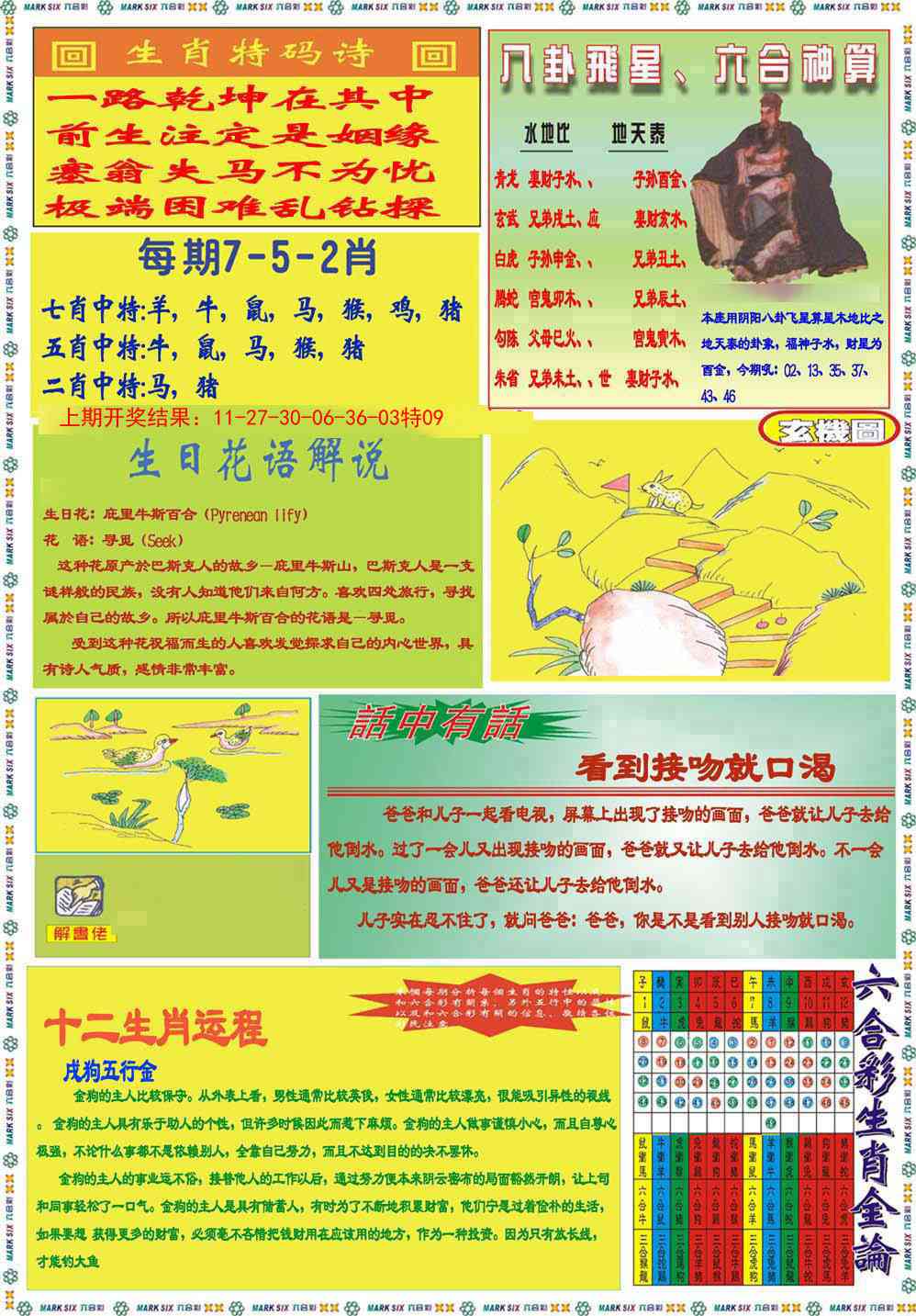 168期九龍马经B(推荐)[图]