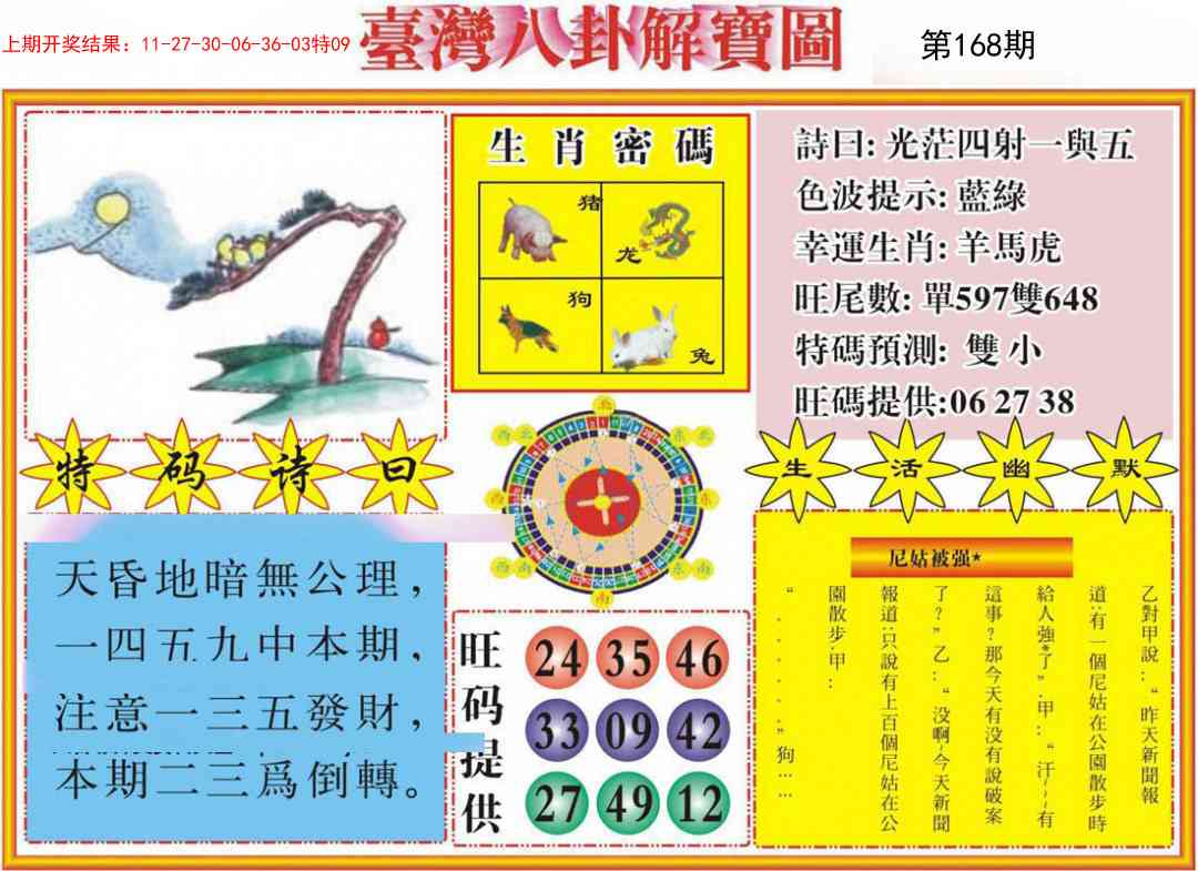 168期台湾八卦解宝图[图]