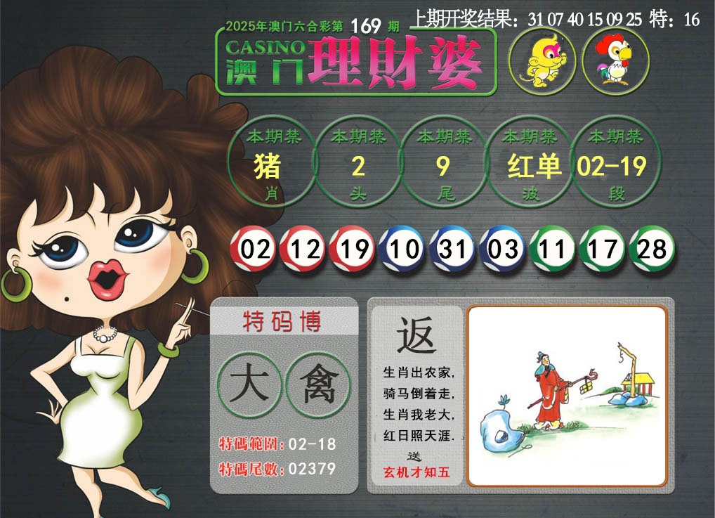 169期澳门理财婆[图]