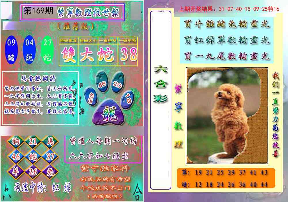 169期数理救世报[图]