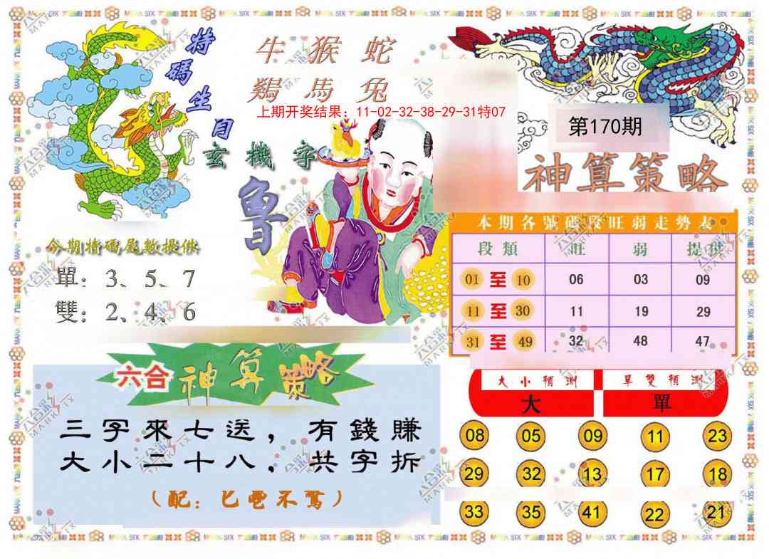 170期神算策略[图]