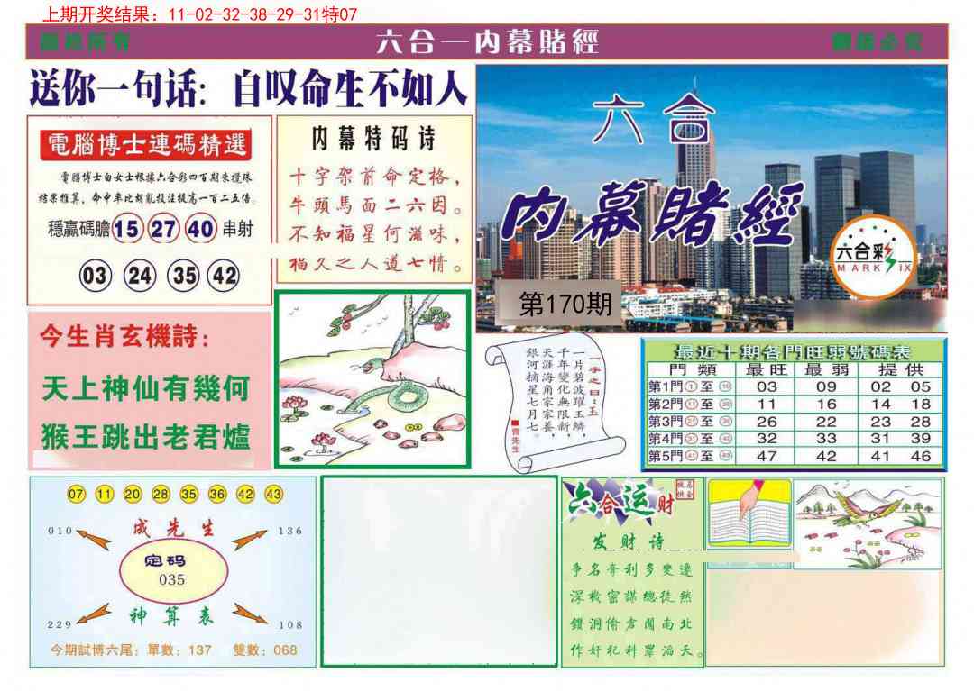 170期内幕赌经[图]