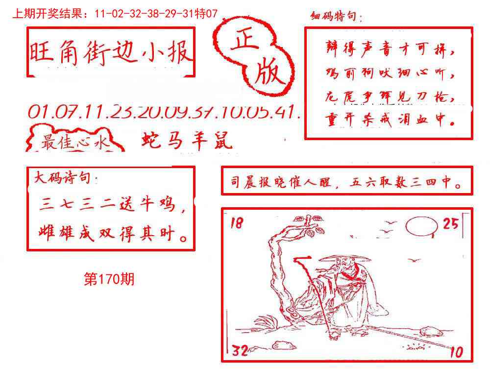 170期旺角街边小报[图]