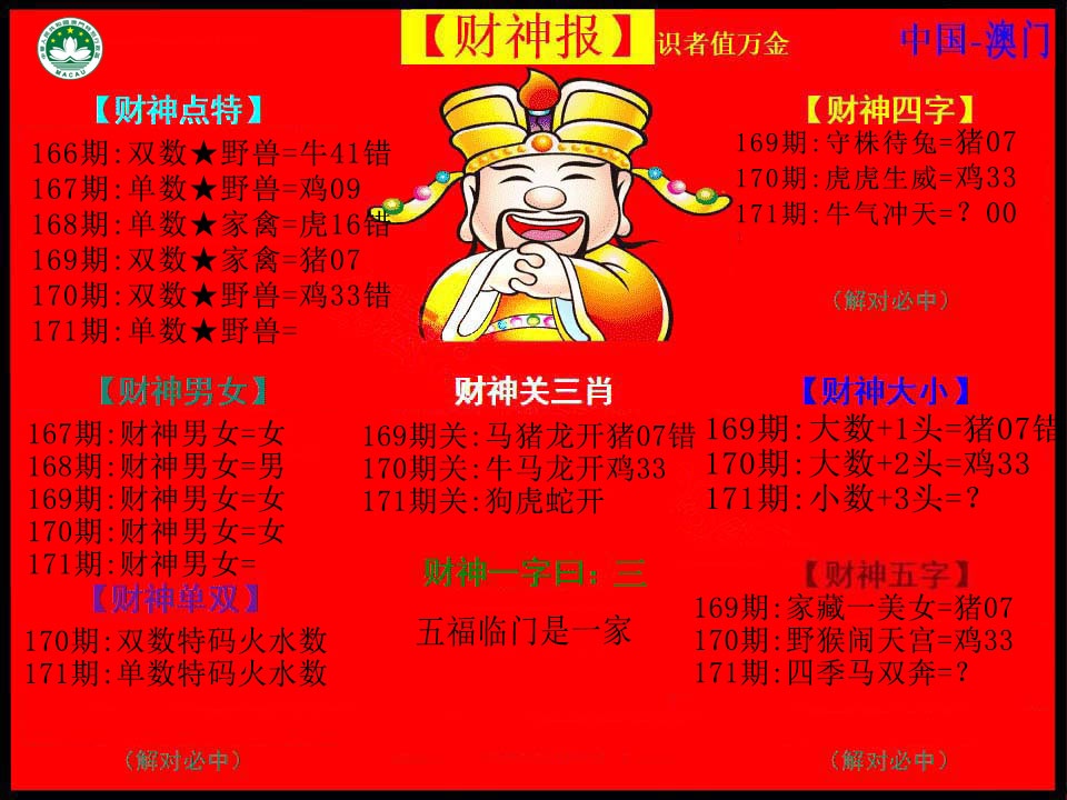 171期红财神[图]
