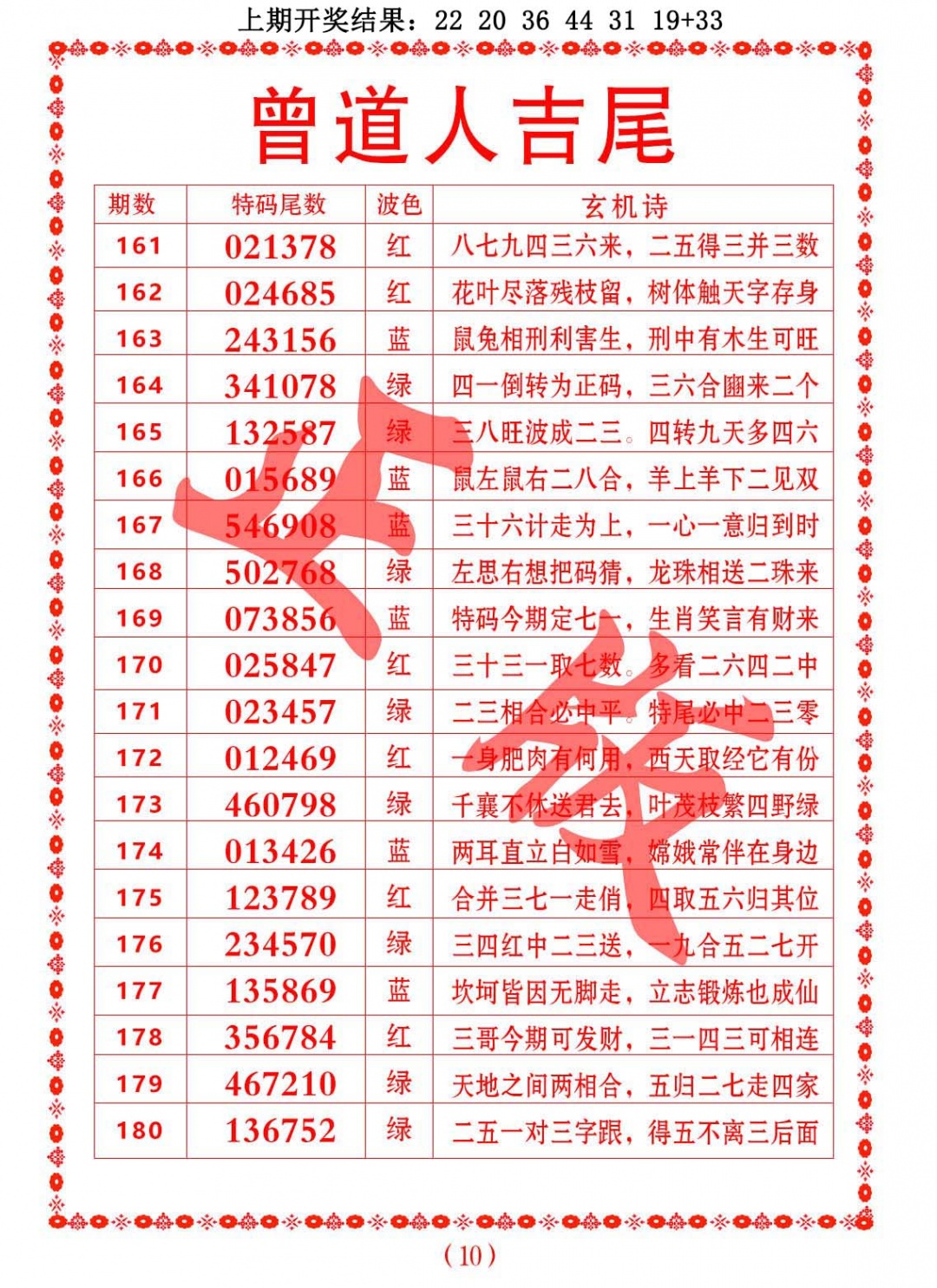 171期曾道人吉尾[图]