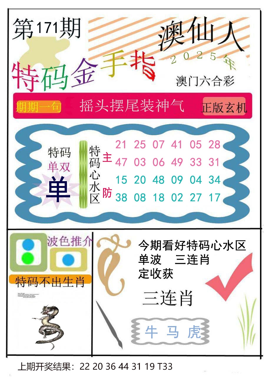 171期特码金手指[图]