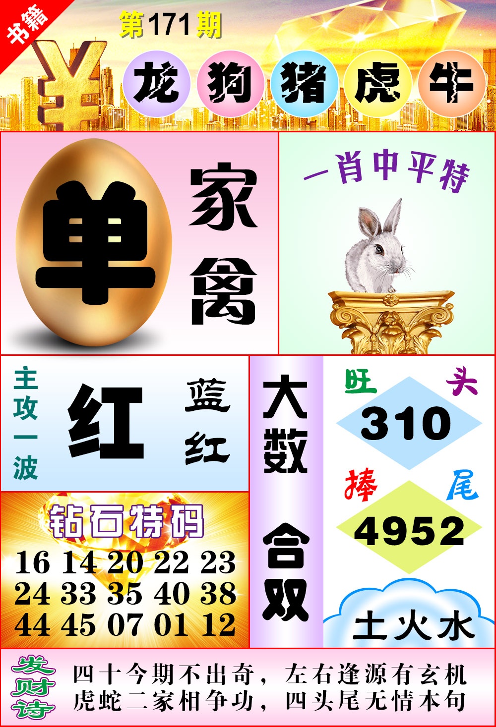 171期澳门金钱豹[图]