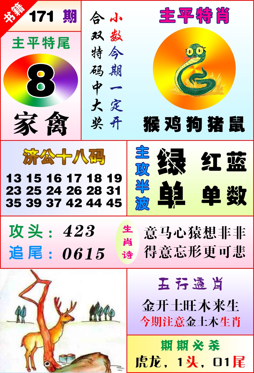 171期澳门狗头铡[图]