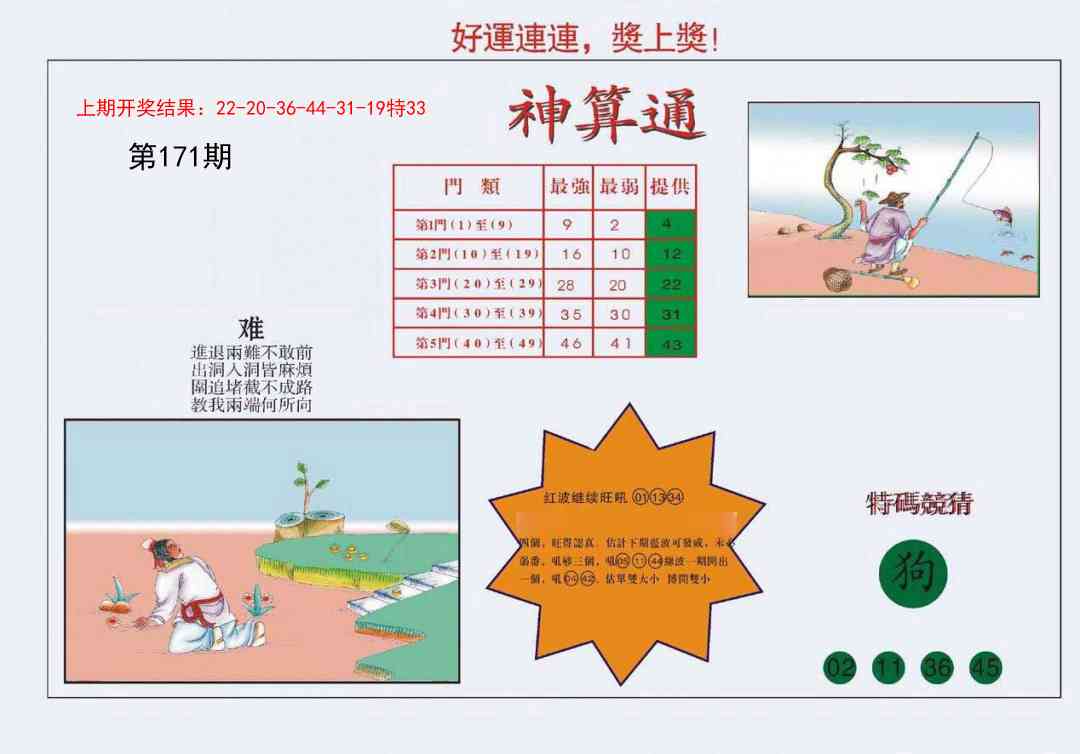 171期4-台湾神算[图]