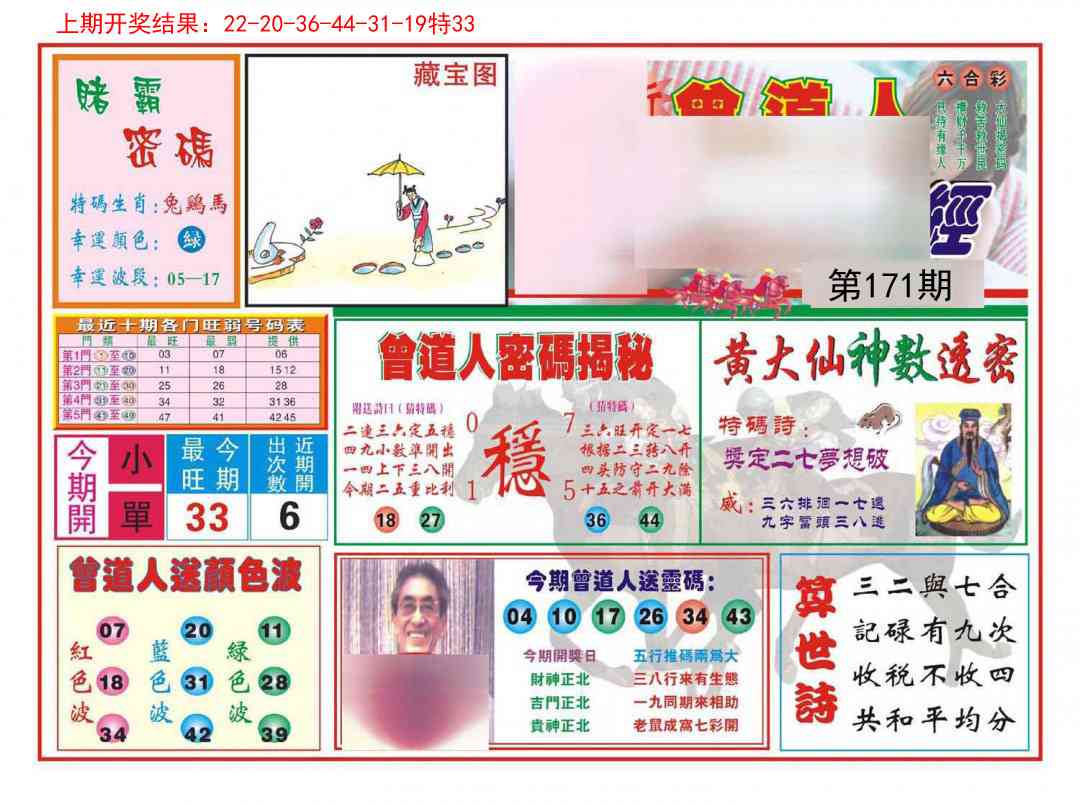 171期赢钱一经[图]