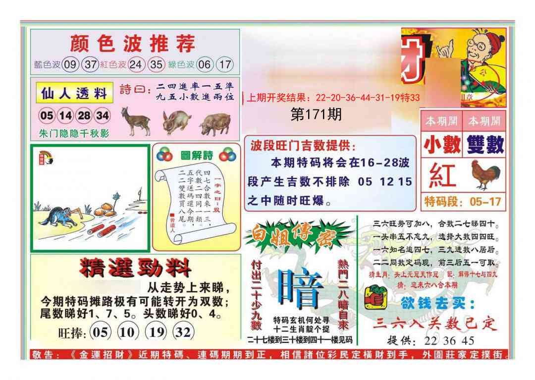 171期金运招财[图]