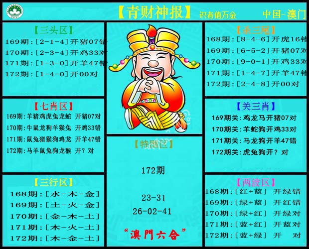 172期青财神[图]