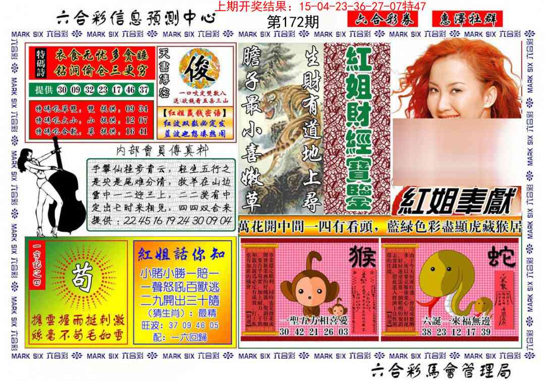 172期红姐财经宝鉴[图]