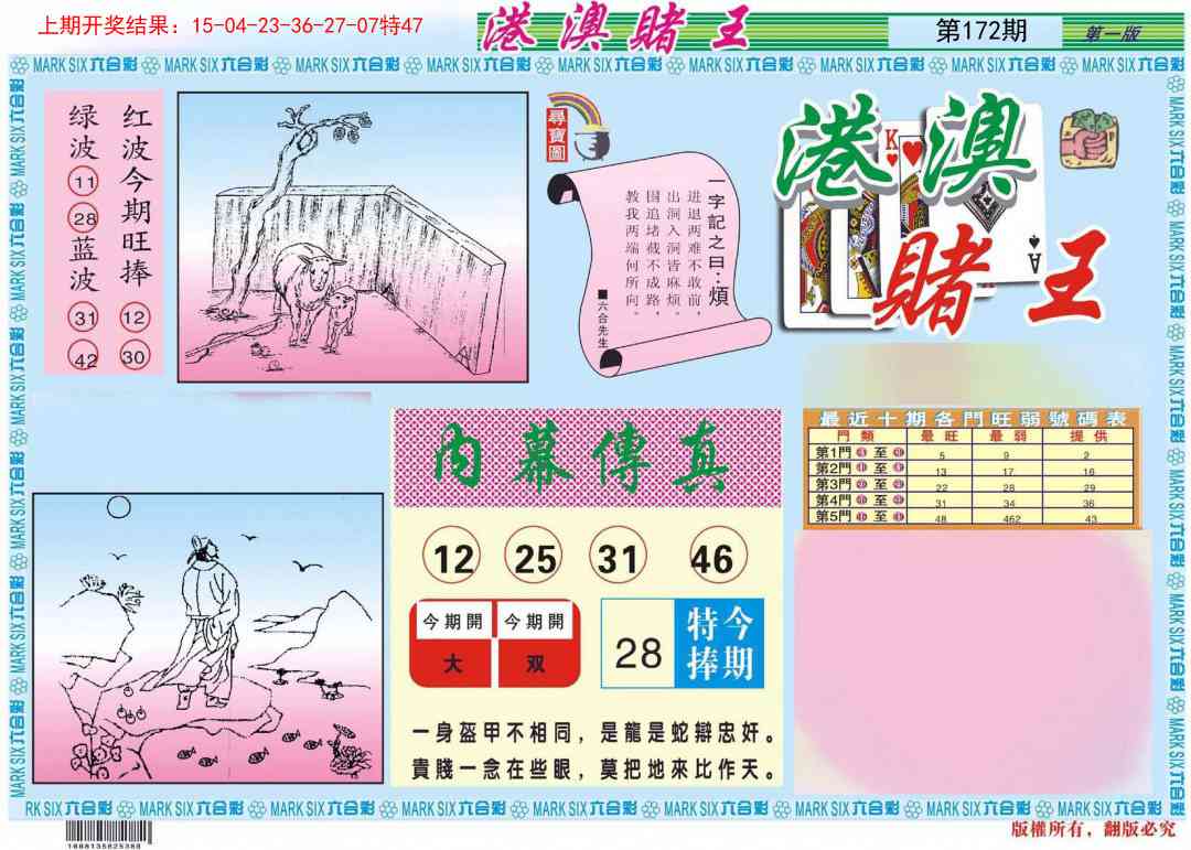 172期港澳赌王A[图]