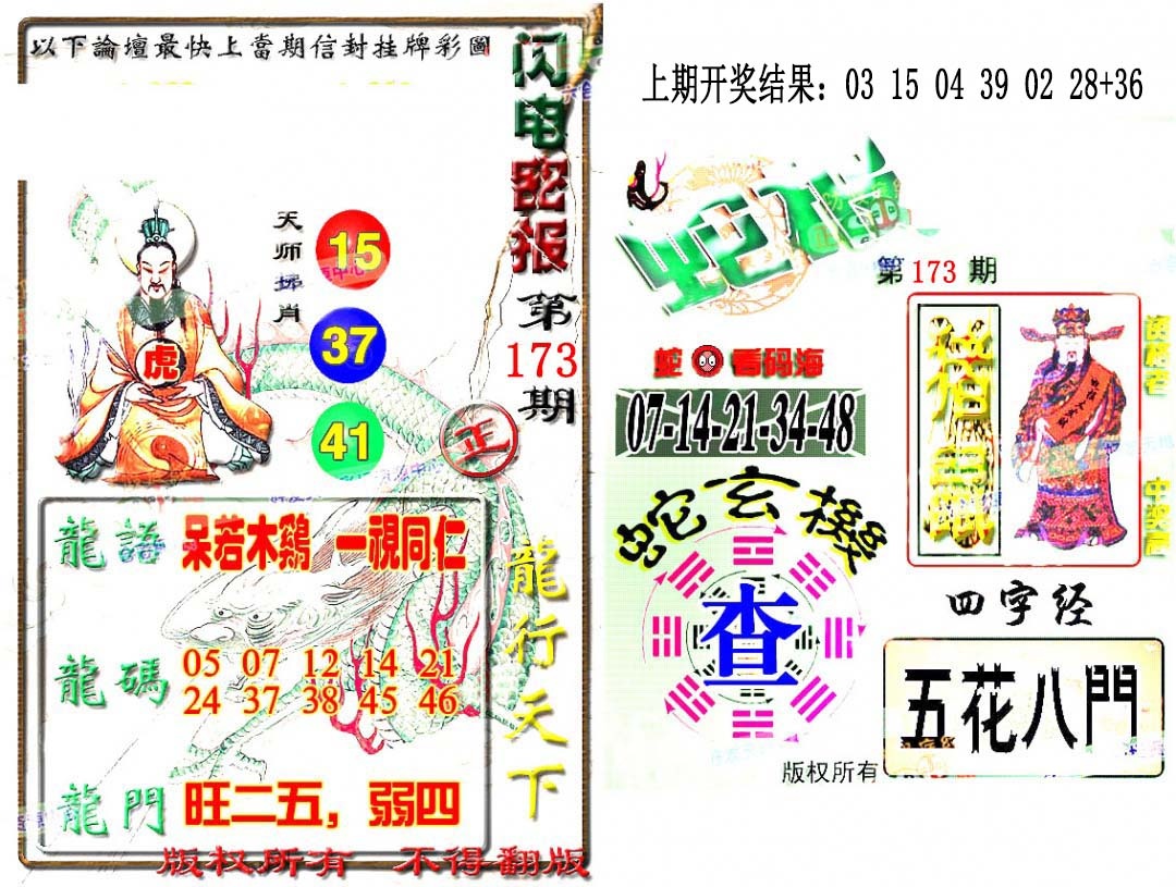 173期蛇报闪电版[图]