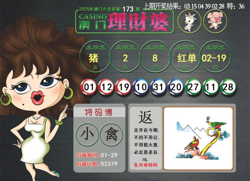 173期澳门理财婆[图]