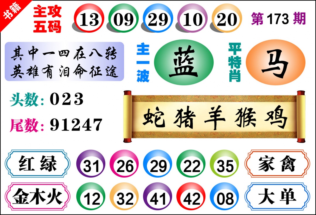 173期澳门主攻五码[图]
