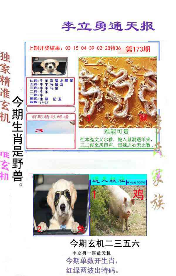 173期李立勇通天报[图]