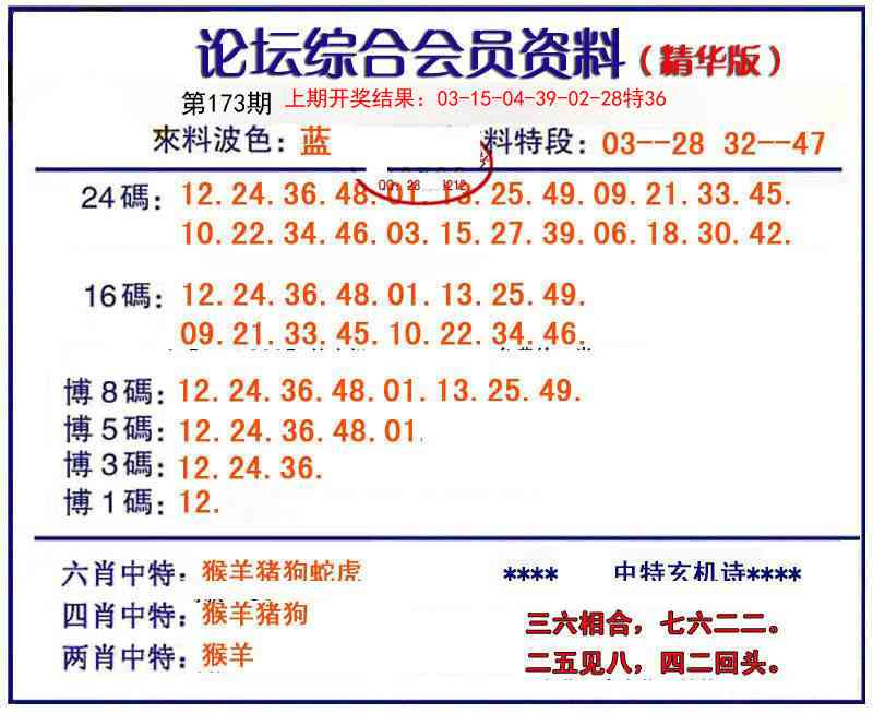 173期综合会员资料[图]
