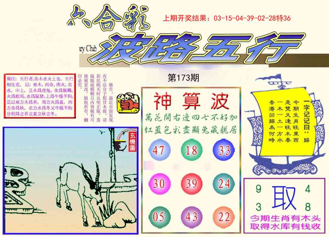 173期波路五行[图]