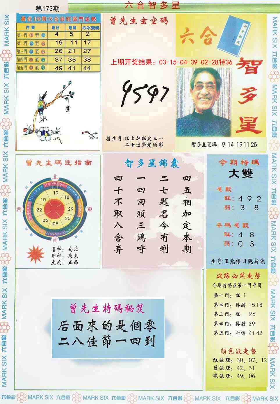 173期六合智多星[图]
