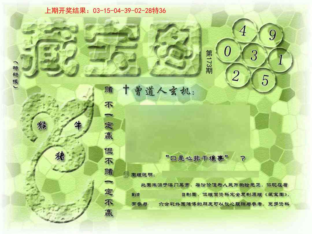 173期假新藏宝图[图]