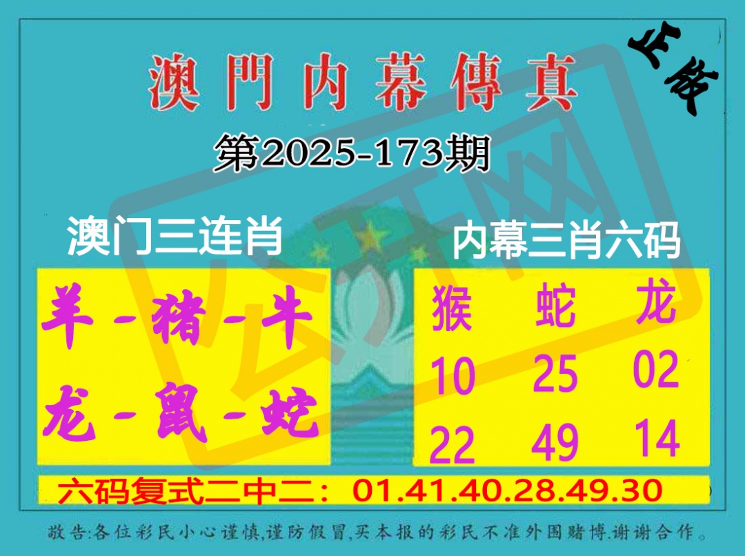 173期内幕传真三肖版[图]