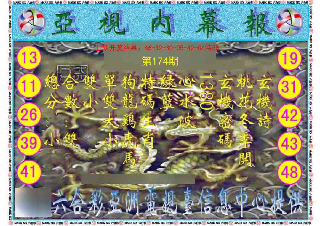 174期亚视内幕报[图]