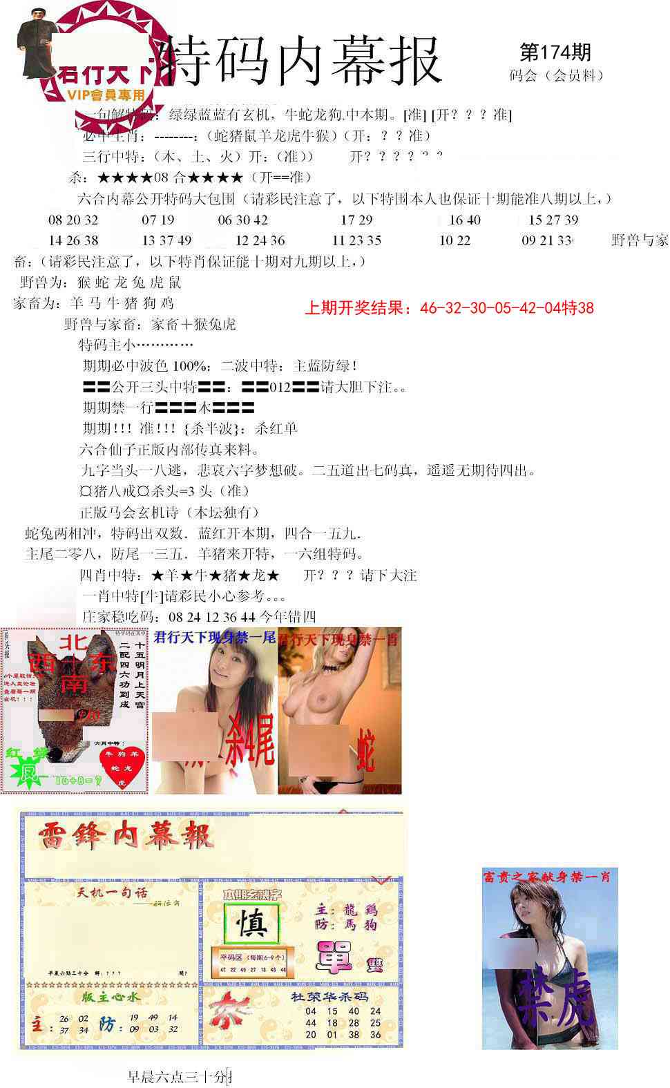 174期特码内幕报[图]