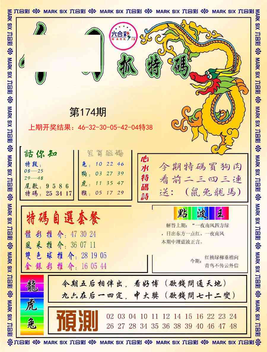 174期今日抓特码-A[图]