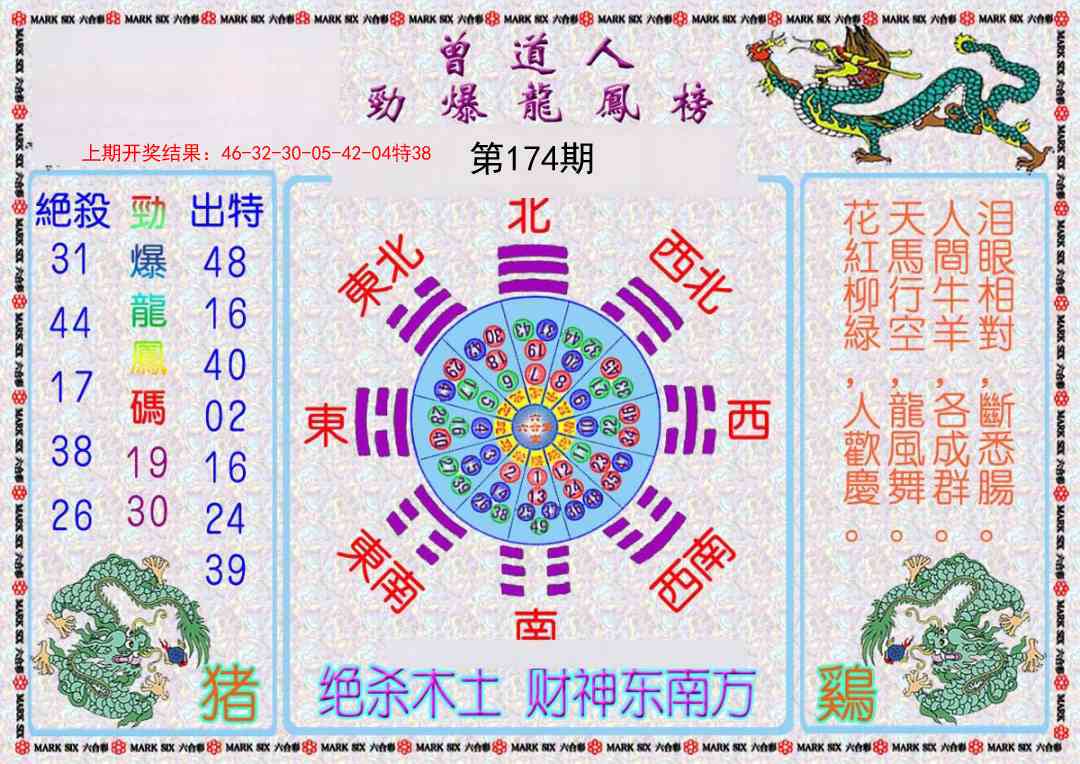 174期曾道人劲爆龙凤榜[图]