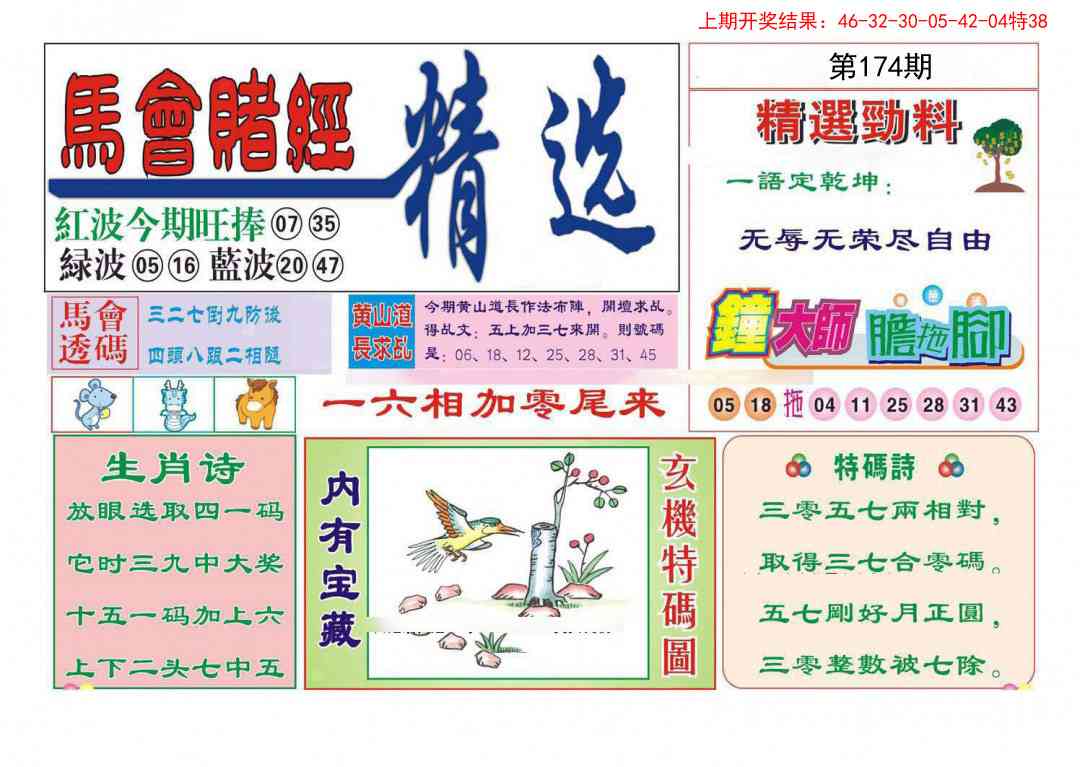174期赌经精选[图]