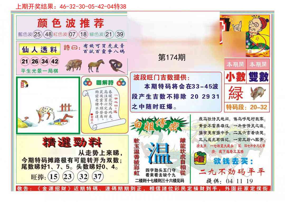174期金运招财[图]
