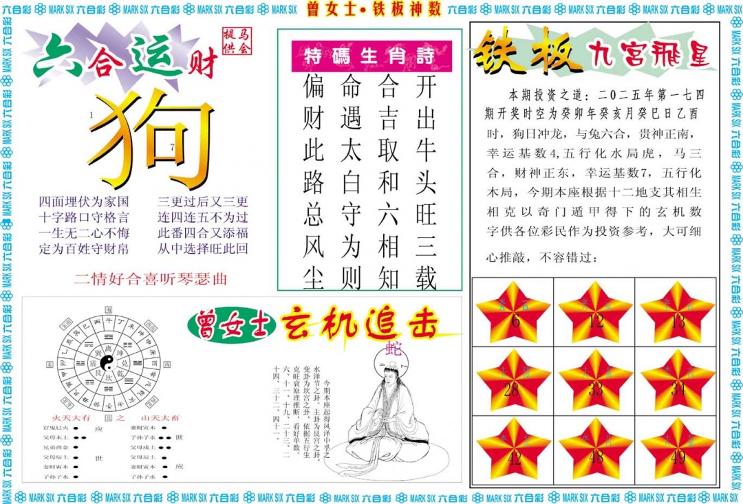 174期曾女士铁板神数B[图]