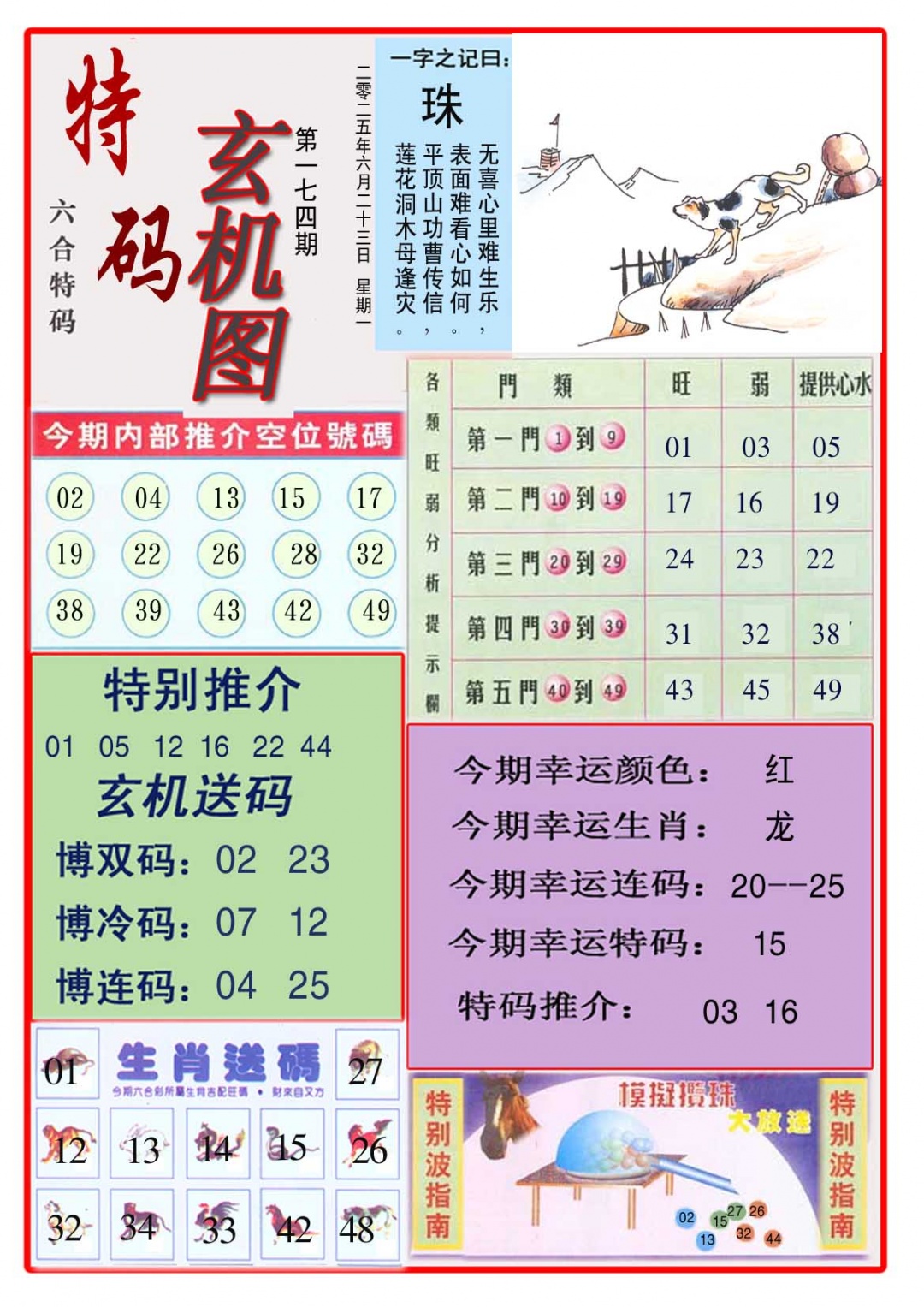 174期特码玄机图[图]