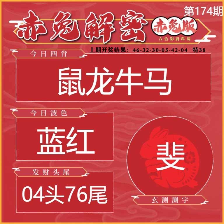 174期赤兔解密[图]