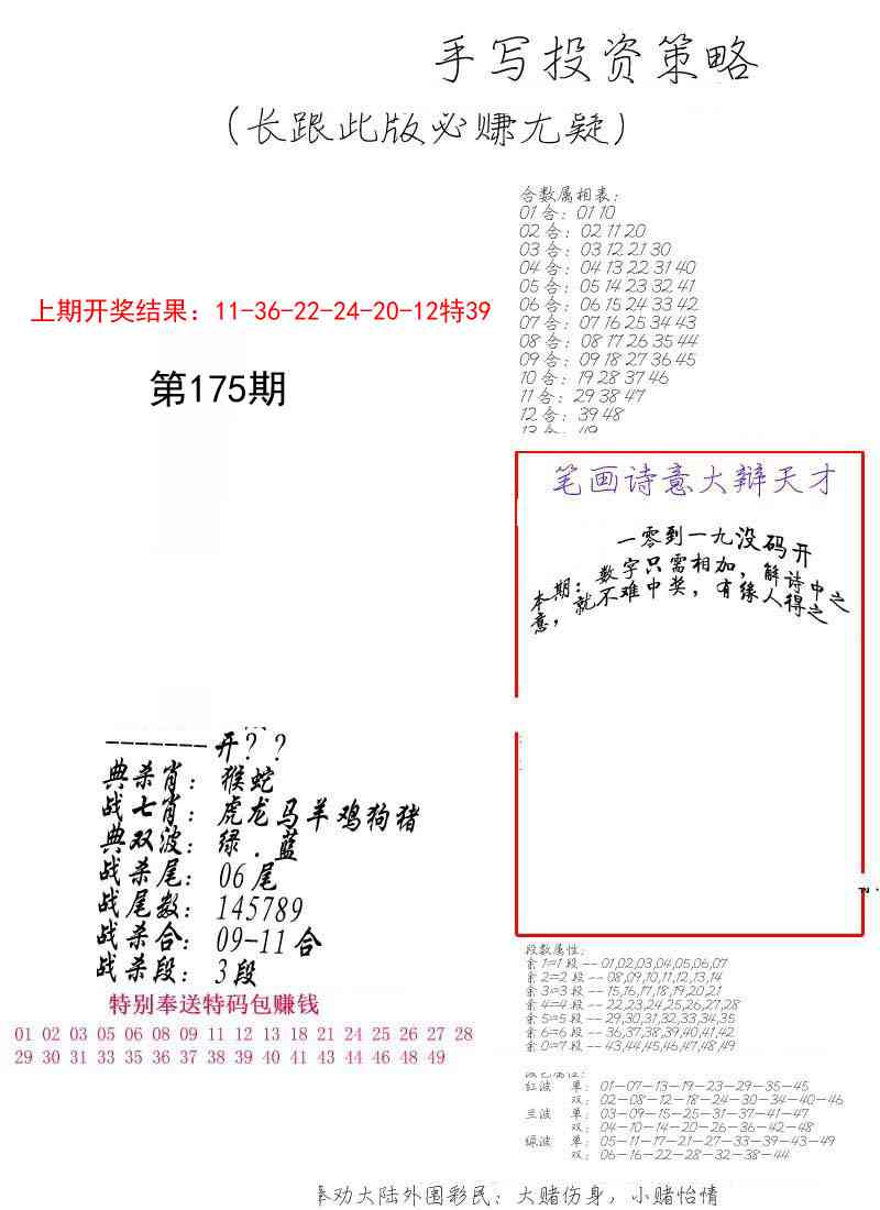 175期手写投资策略[图]