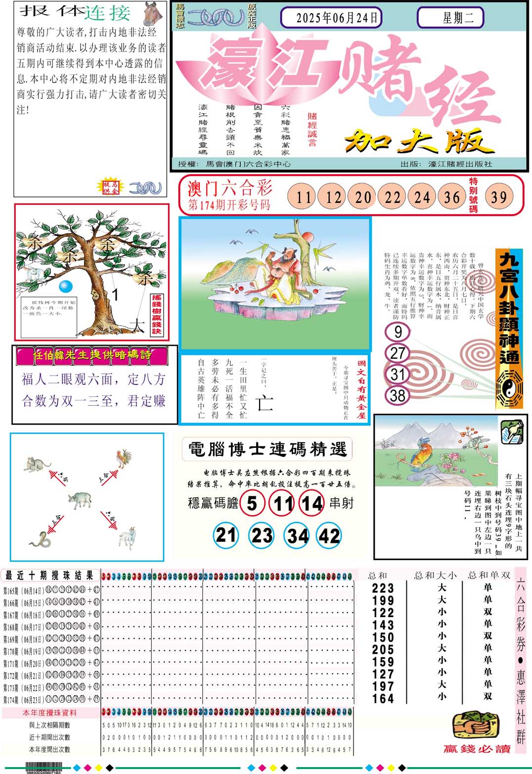 175期濠江赌经A加大版[图]