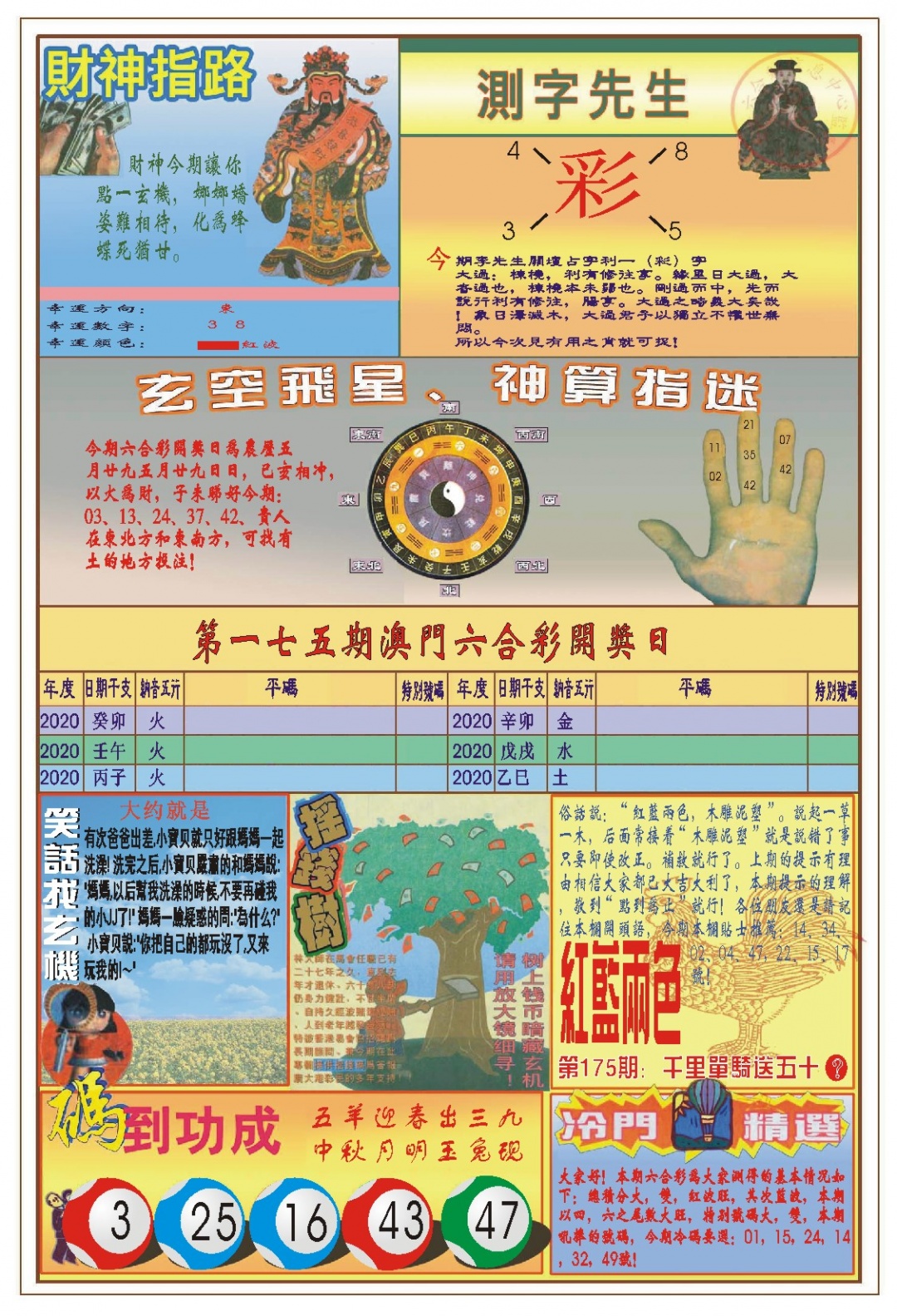 175期(新版)四柱预测B[图]