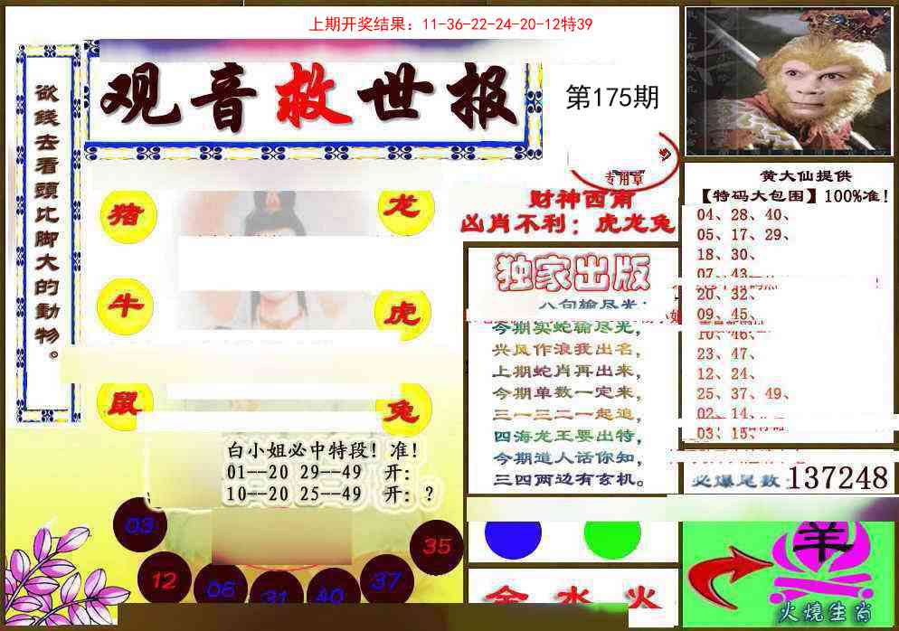 175期(另)观音救世密报[图]