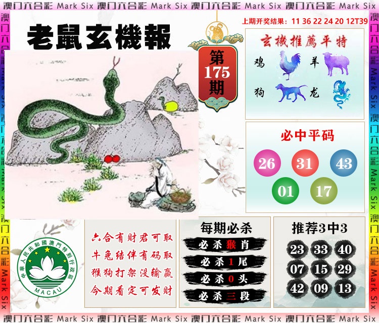 175期老鼠玄机报[图]