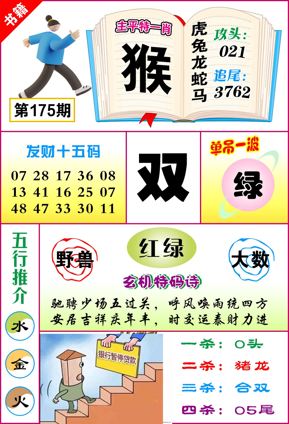 175期澳门钻石十五码[图]