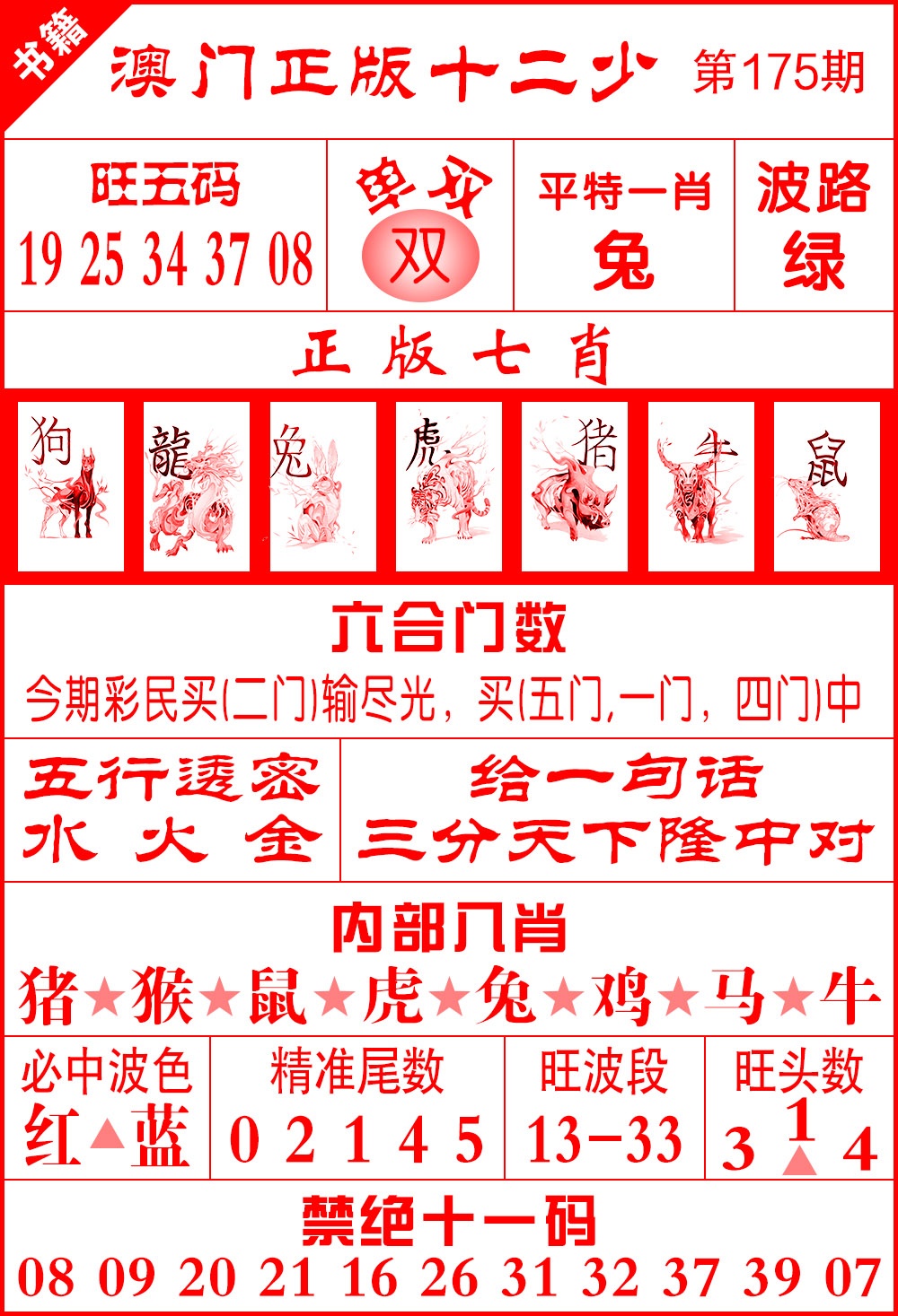175期澳门十二少[图]
