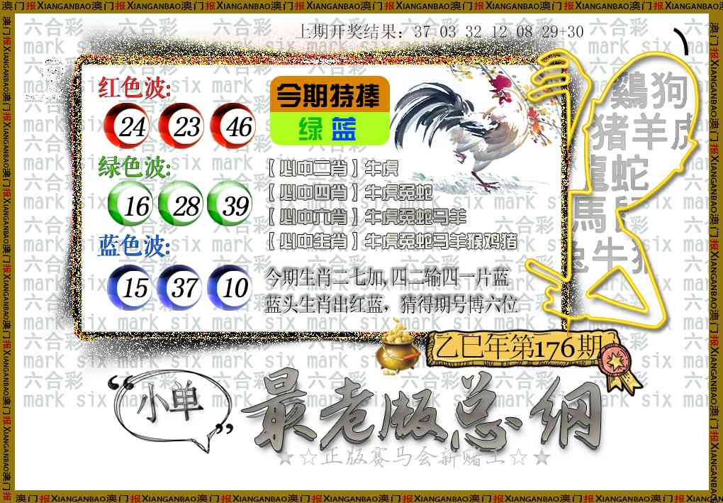 176期最老版总纲[图]